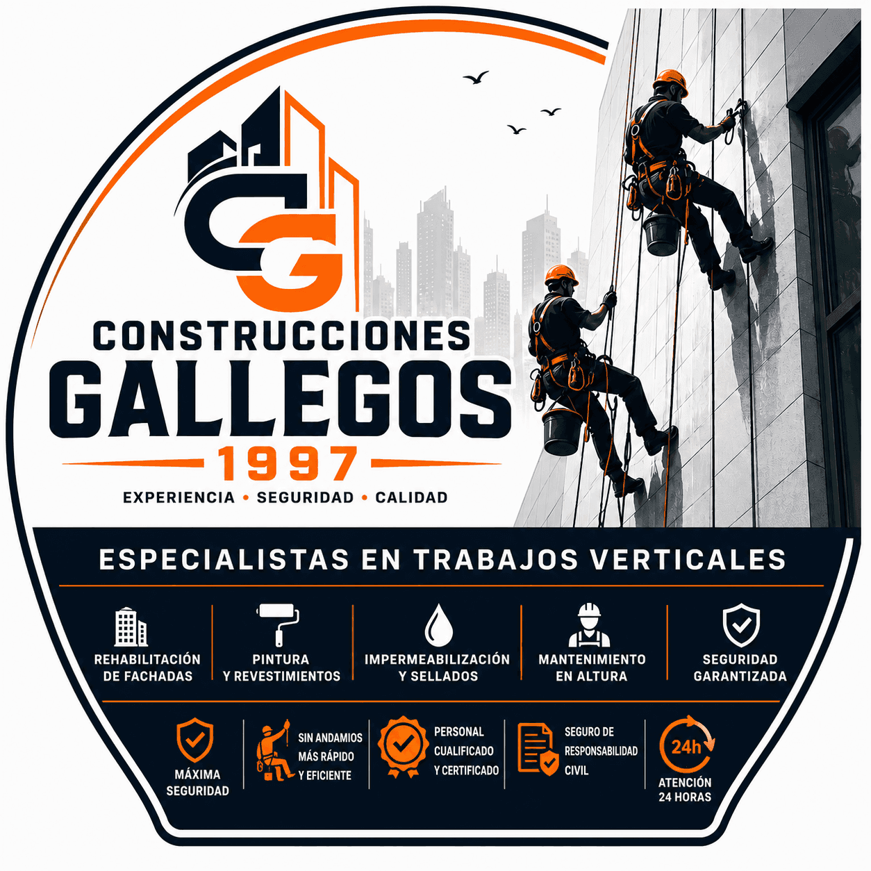 Logo de Construcciones Gallegos 1997