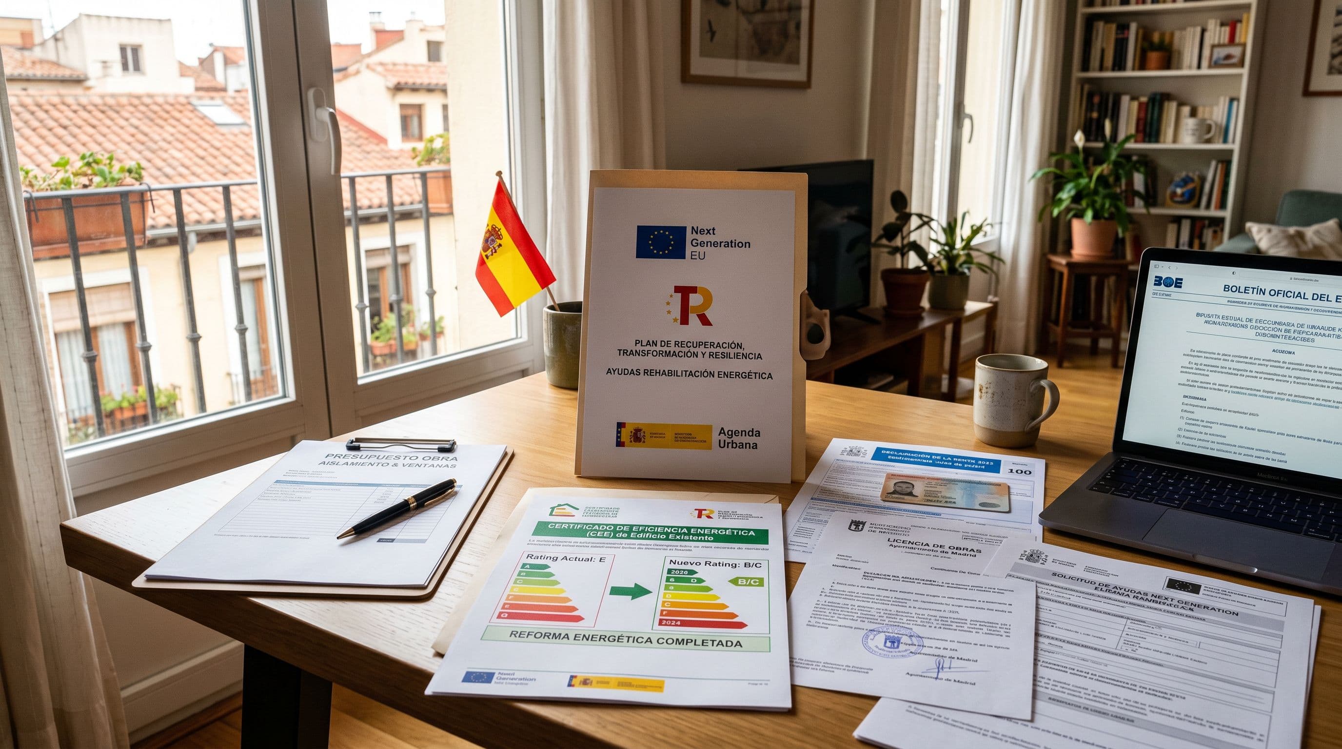 Documentación para la solicitud de ayudas y subvenciones para aislamiento térmico