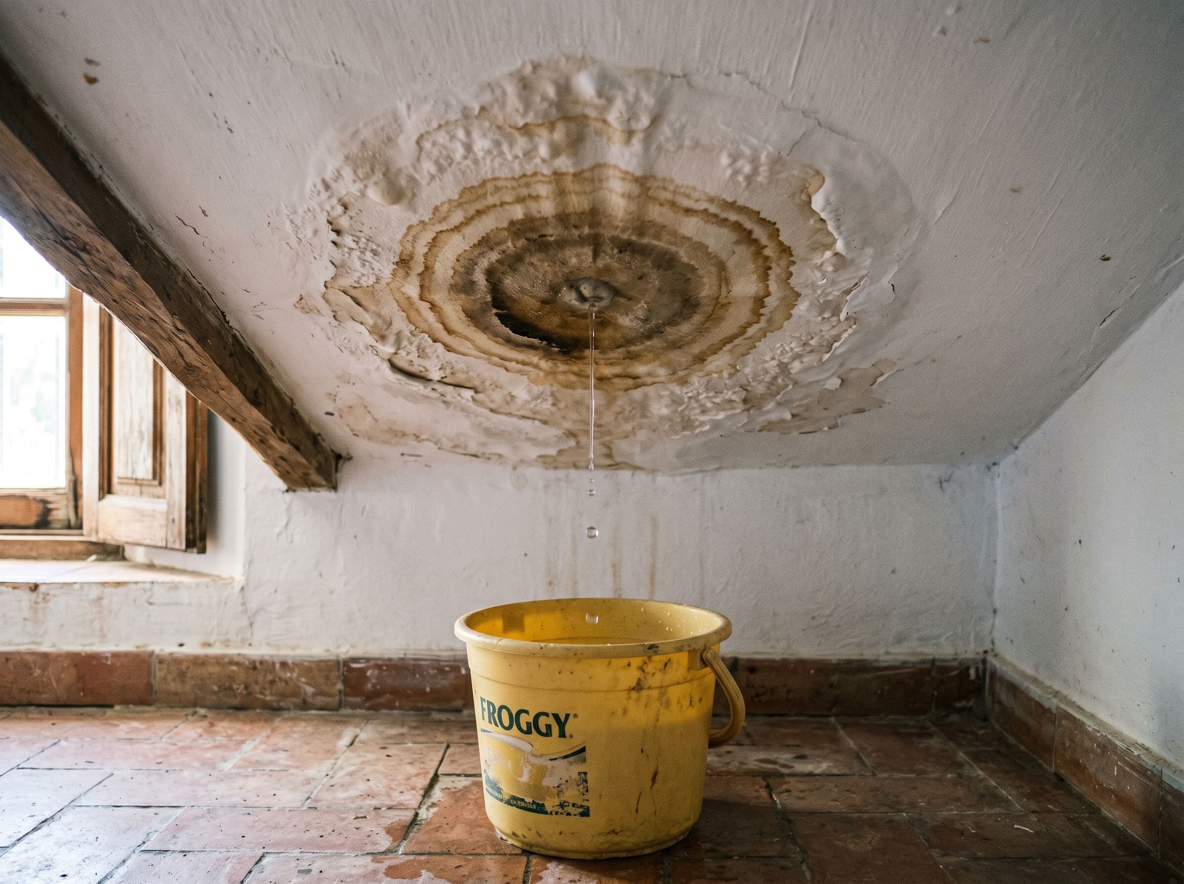 como reparar una gotera