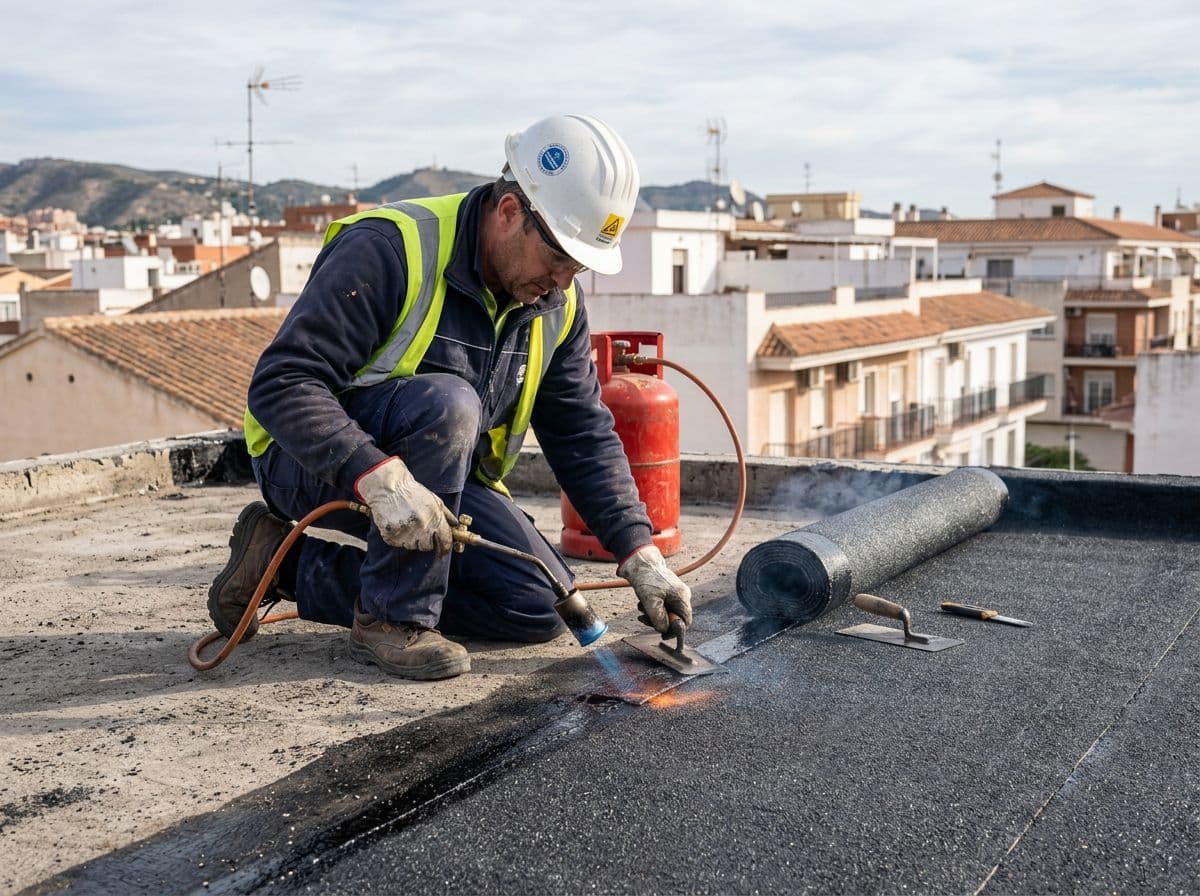 tela asfáltica impermeabilización