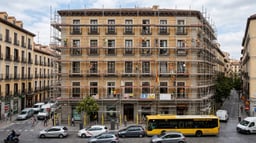 rehabilitación integral de fachada de un edificio residencial