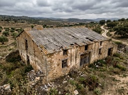 Tejado de Uralita deteriorado