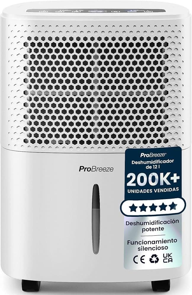 Deshumidificador Pro Breeze Gama Silenciosa 12L