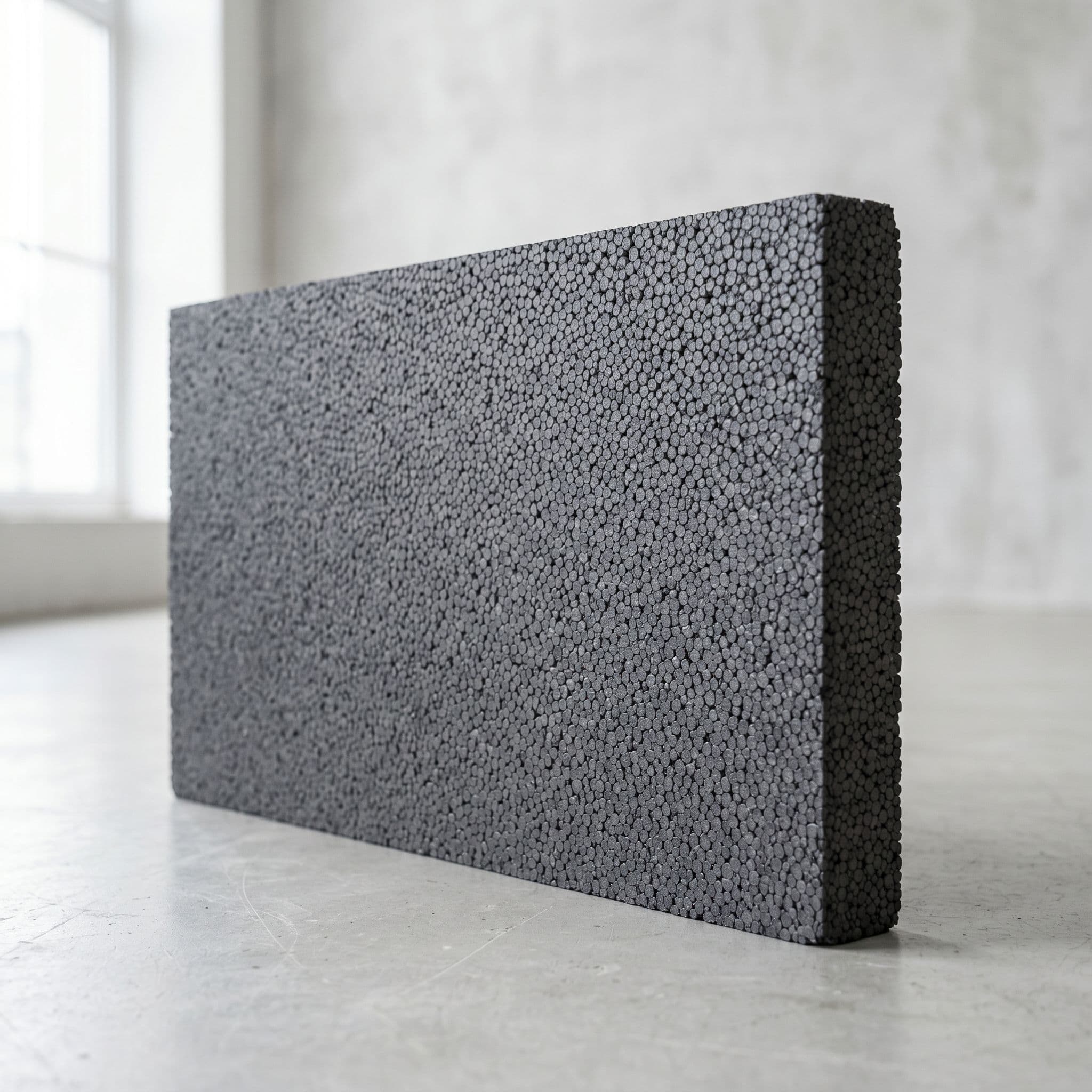 Panel de poliestireno expandido grafitado Neopor para sistema SATE con mejor rendimiento térmico que EPS estándar